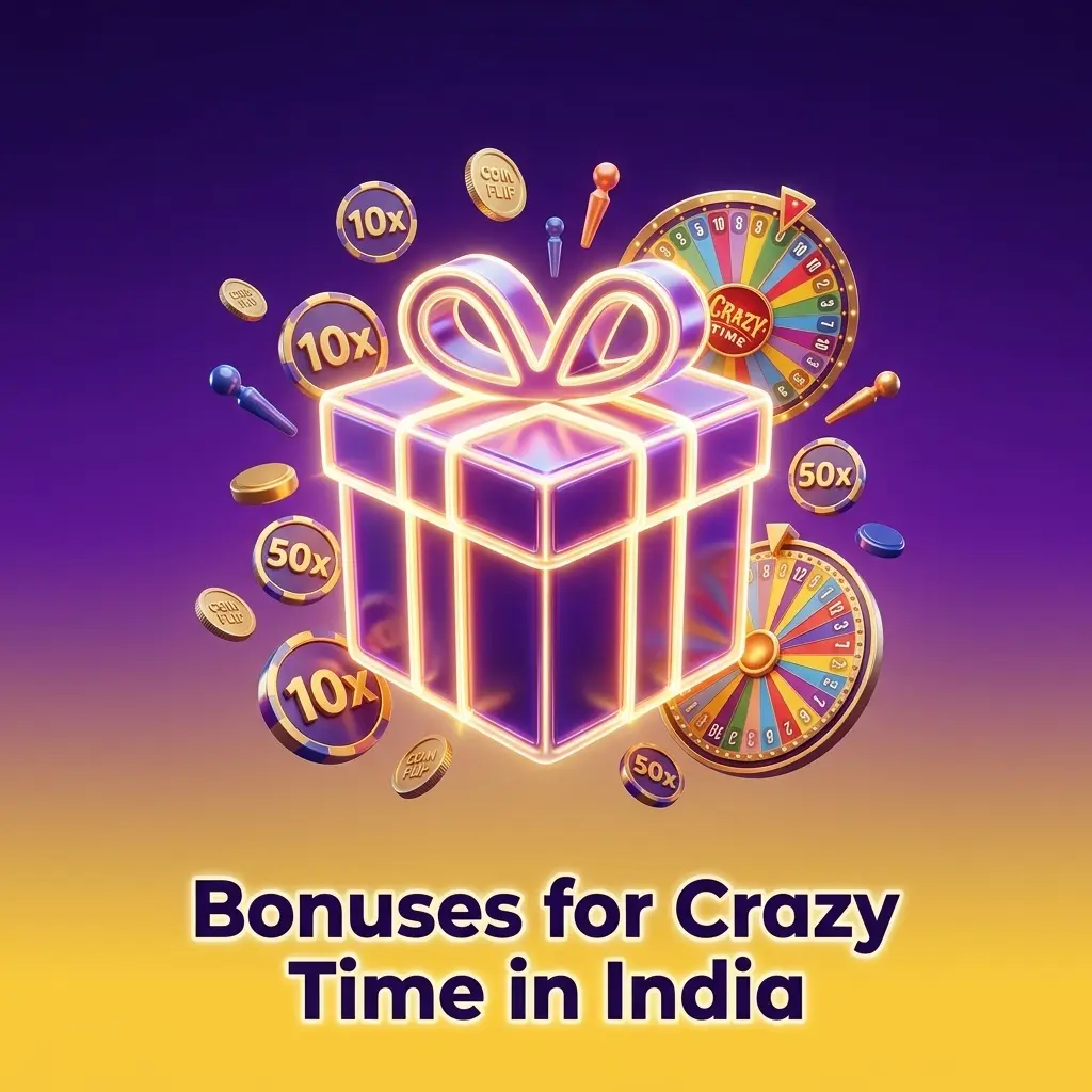 Casino bonuses and promotions for Crazy Time in India