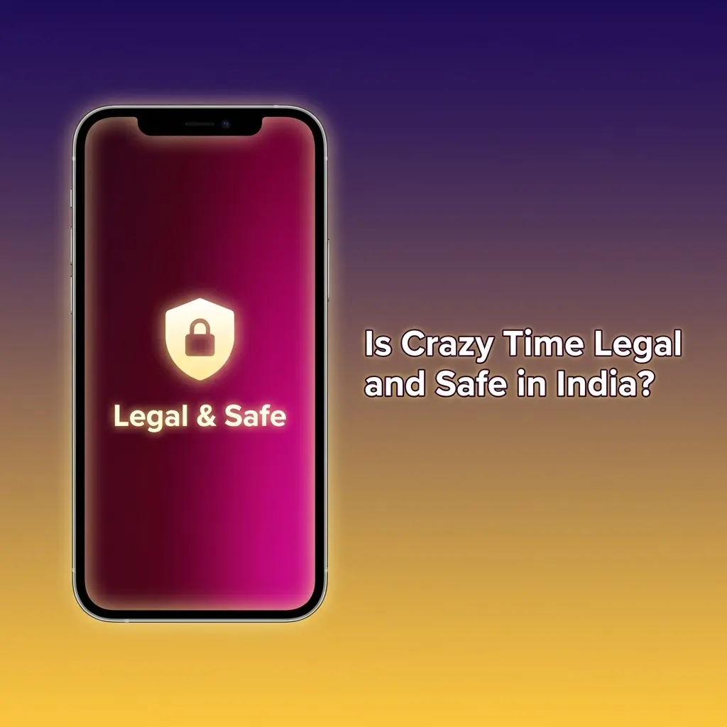 Crazy Time live casino game legal and safe for Indian players
